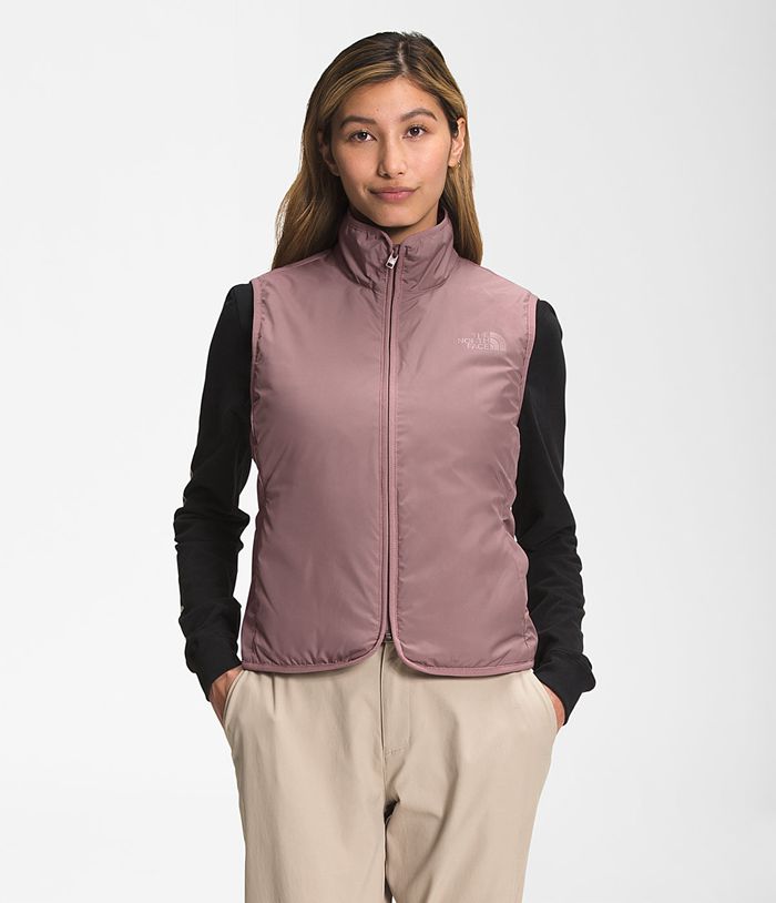 The North Face Womens Vests City Standard Insulated 912DHBLXW - Light Purple